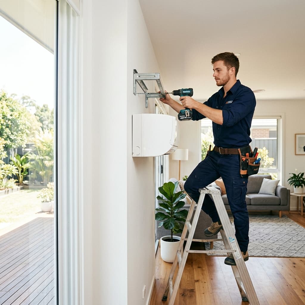 Air conditioning installation
